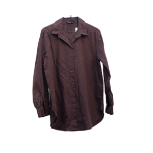 Oversized brown Shirt- Size XS
