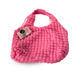 Pink Bubble Tote Bag